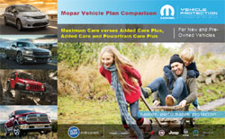 Mopar Vehicle Plan Comparison